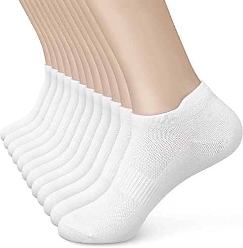 Sallking Ankle Socks Women’s Athletic Thin Running Socks Low Cut Short Sports Soft No Show Socks With Tab 6 Pairs