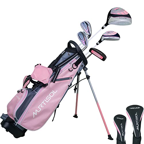 Lightweight Junior Golf Club Set for Kids Aged 8-13, Perfect for Boys and Girls