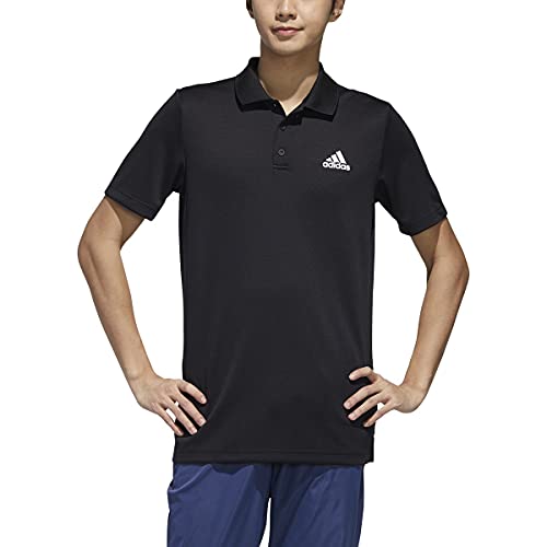 adidas Men’s Designed 2 Move 3-Stripes Polo Shirt, Black/White, 3X-Large