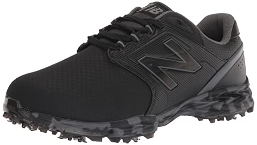 New Balance Men’s Striker v3 Golf Shoe, Black/Multi, 12