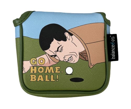Balanced Co. Funny Golf Putter Headcover (Go Home, Ball/Mallet)