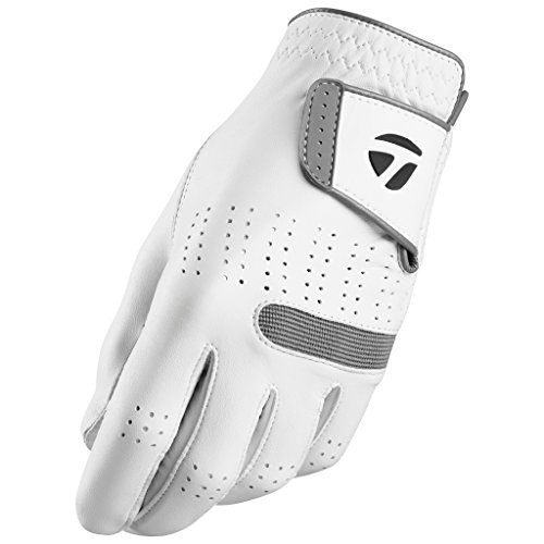 TaylorMade 2021 Tour Preferred Flex Glove, Right Hand, Large , White