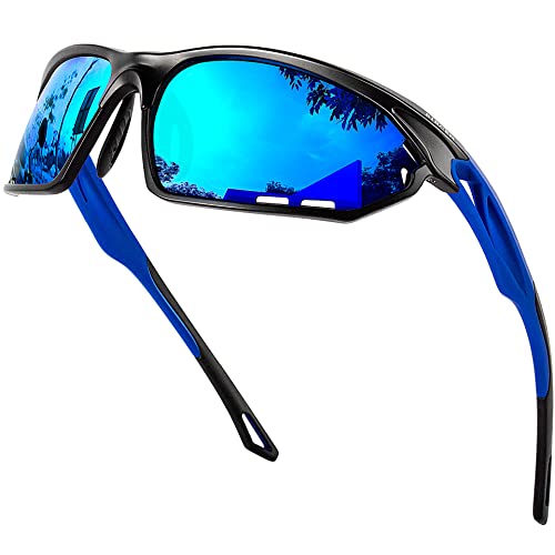BIRCEN Polarized Sport Sunglasses for Men – Women UV Protection Shades for Motorcycle Golf Baseball Cycling Fishing Driving