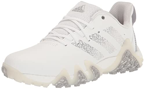 adidas Men’s CODECHAOS 22 Golf Shoe, FTWR White/Silver Met./Grey Two, 11