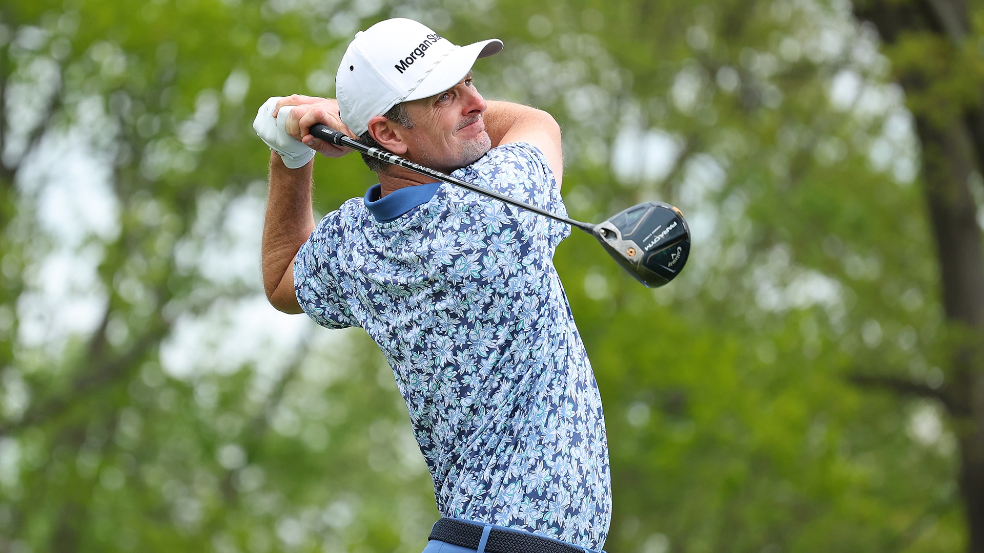 Justin Rose is under par at PGA’s halfway point despite shocking driving-accuracy woes