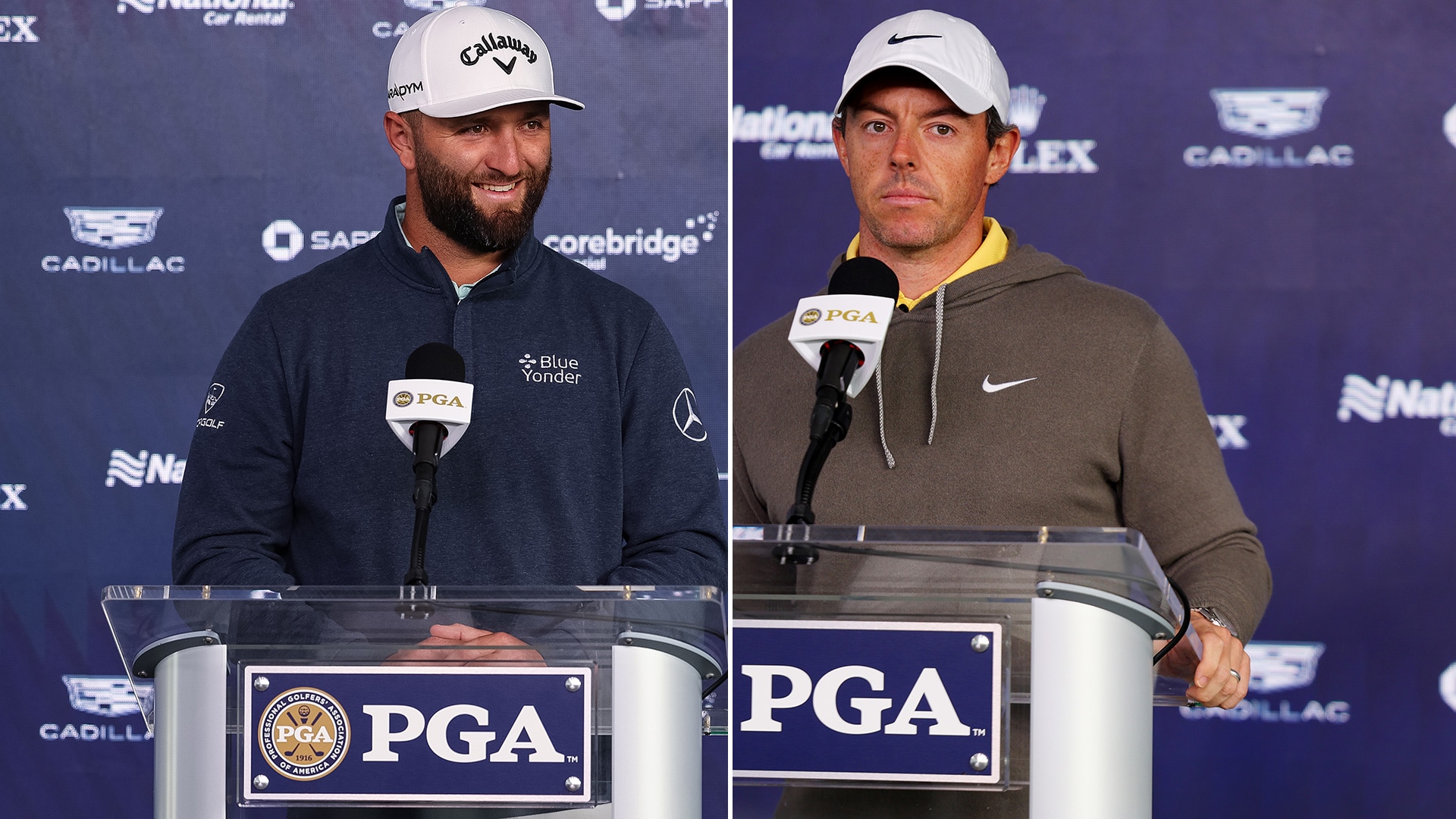 Golf Channel Podcast with Rex & Lav: Jon Rahm, Rory McIlroy in different places ahead of PGA