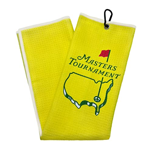 TIROERV Masters Tournament Golf Towel for Golf Bags with Clip,Set of 2 Golf Towels Gift for Golf Fan,Funny Golf Lover Gift