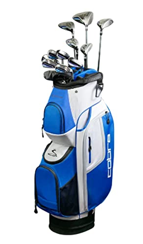 Cobra Golf New Cobra Fly-XL Graphite Senior Flex Complete Golf Set, Black/Blue, FLY-XL 2021