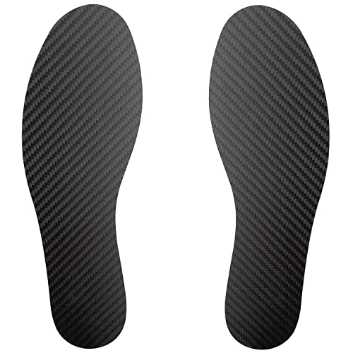1 Pair Very Rigid Carbon Fiber Shoe Inserts for Arthritis,Lis Franc,Metatarsal Fractures,Acute Turf Toe,Hallux Rigidus…,Length 26.5cm(Fit Men Size 10/Women 11)
