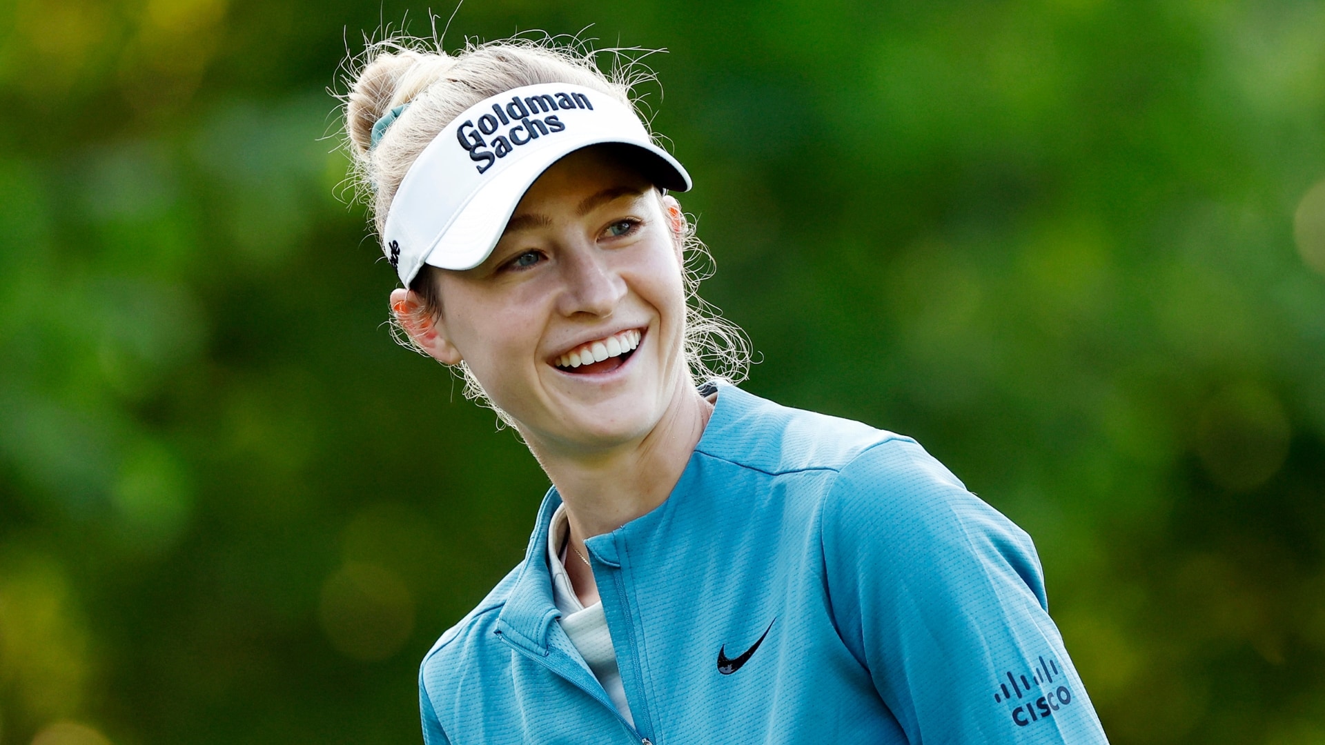 Nelly Korda ‘all good’ after month off to nurse low back injury