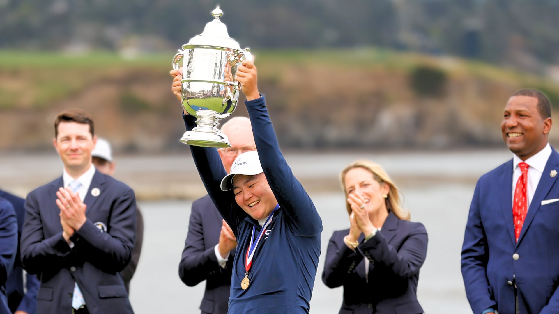 Allisen Corpuz wins the US Women’s Open at Pebble Beach for her first LPGA title