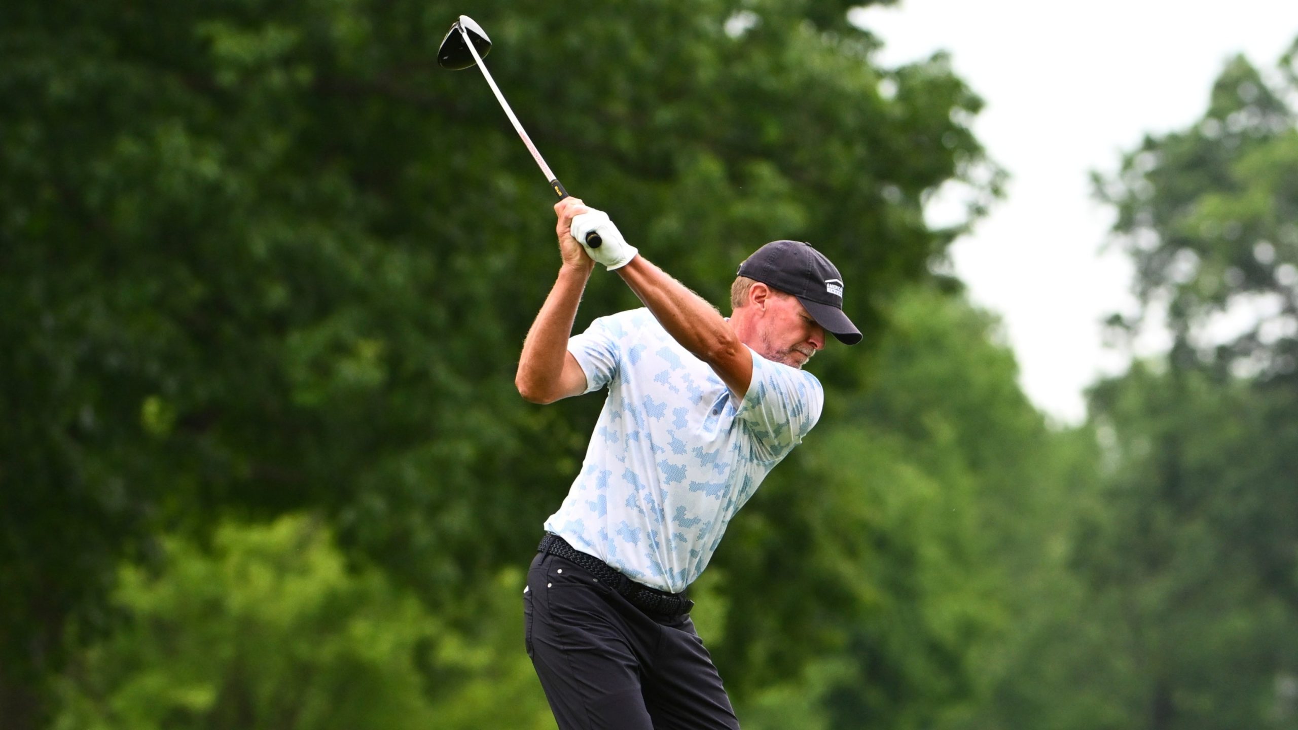 Stricker, Frazar share lead at Firestone in Kaulig Companies Championship