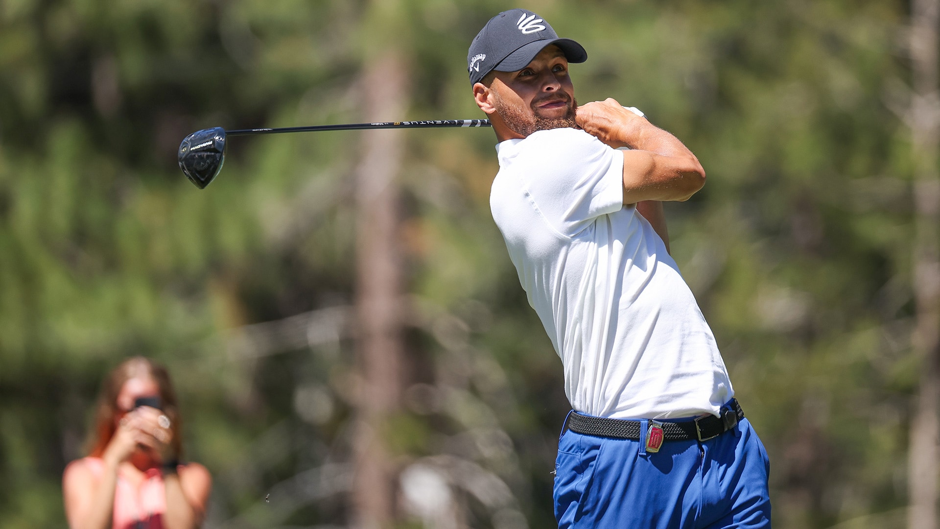 Stephen Curry leads American Century Championship celebrity event