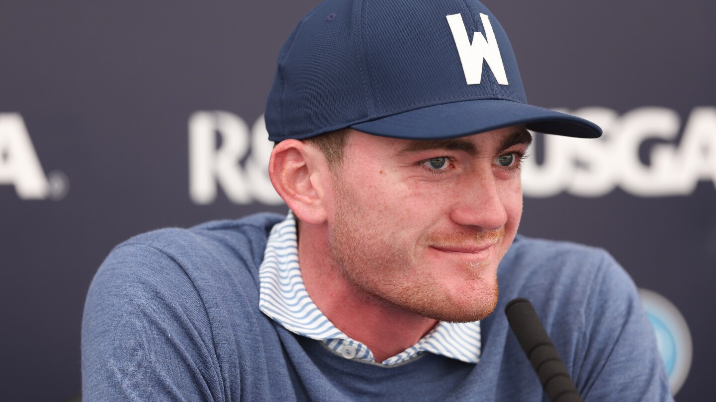 American ‘W’ hats create bit of a stir during Walker Cup pressers
