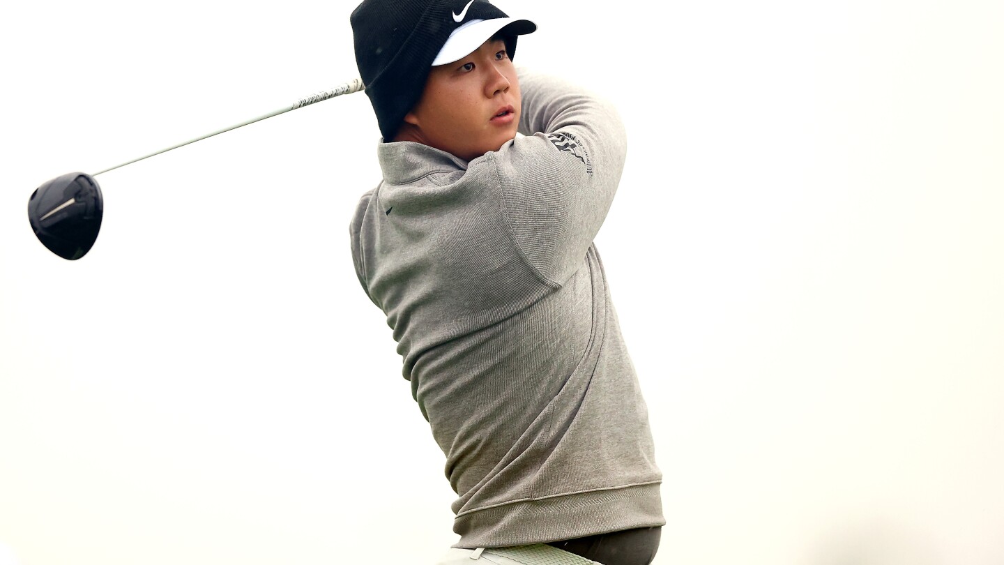 Tom Kim fires 64 on Olympics host site for French lead