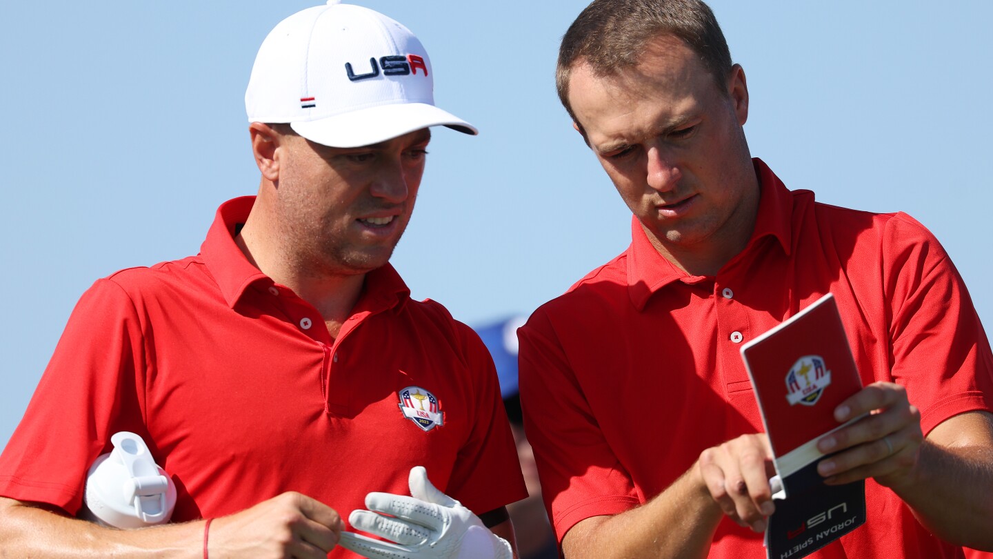 No repeat pairings on Day 1; Thomas, Spieth in for U.S.