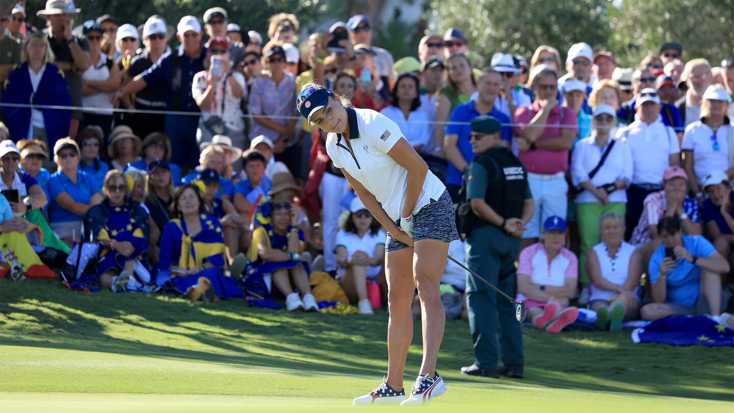 Solheim Cup Day 2 defined by putting on both sides