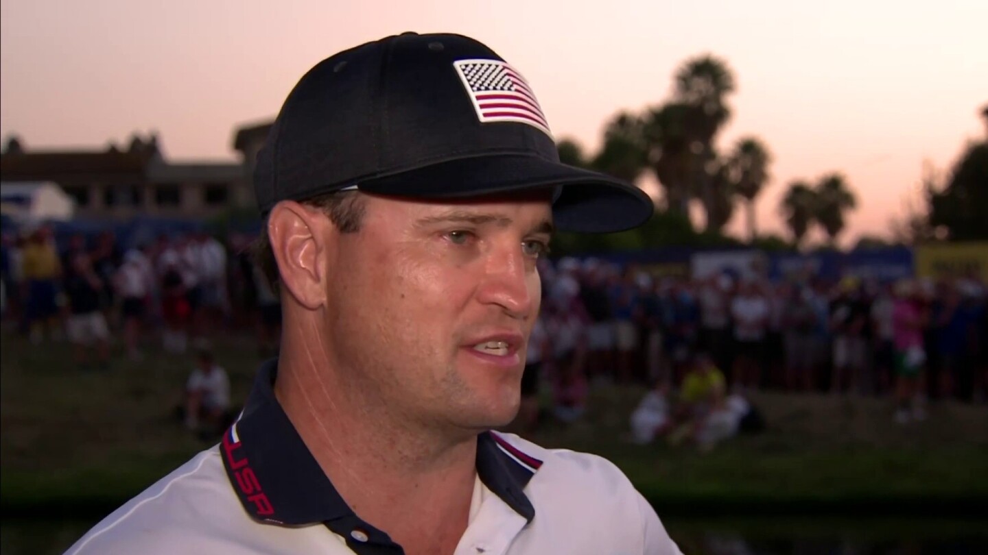Zach Johnson rejects Patrick Cantlay Ryder Cup friction rumors after Day 2