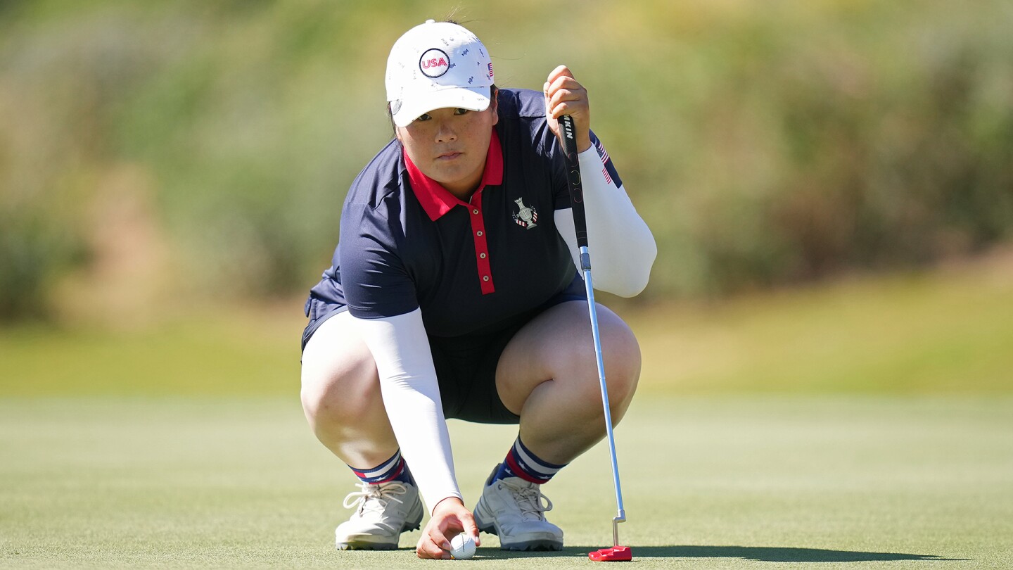 Angel Yin birdies 17th to earn Team U.S. a point at Solheim Cup