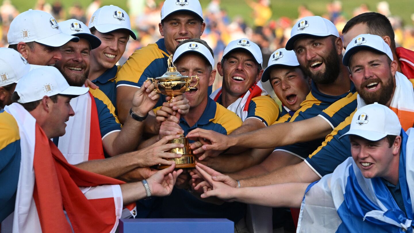 Individual player records for the 44th Ryder Cup