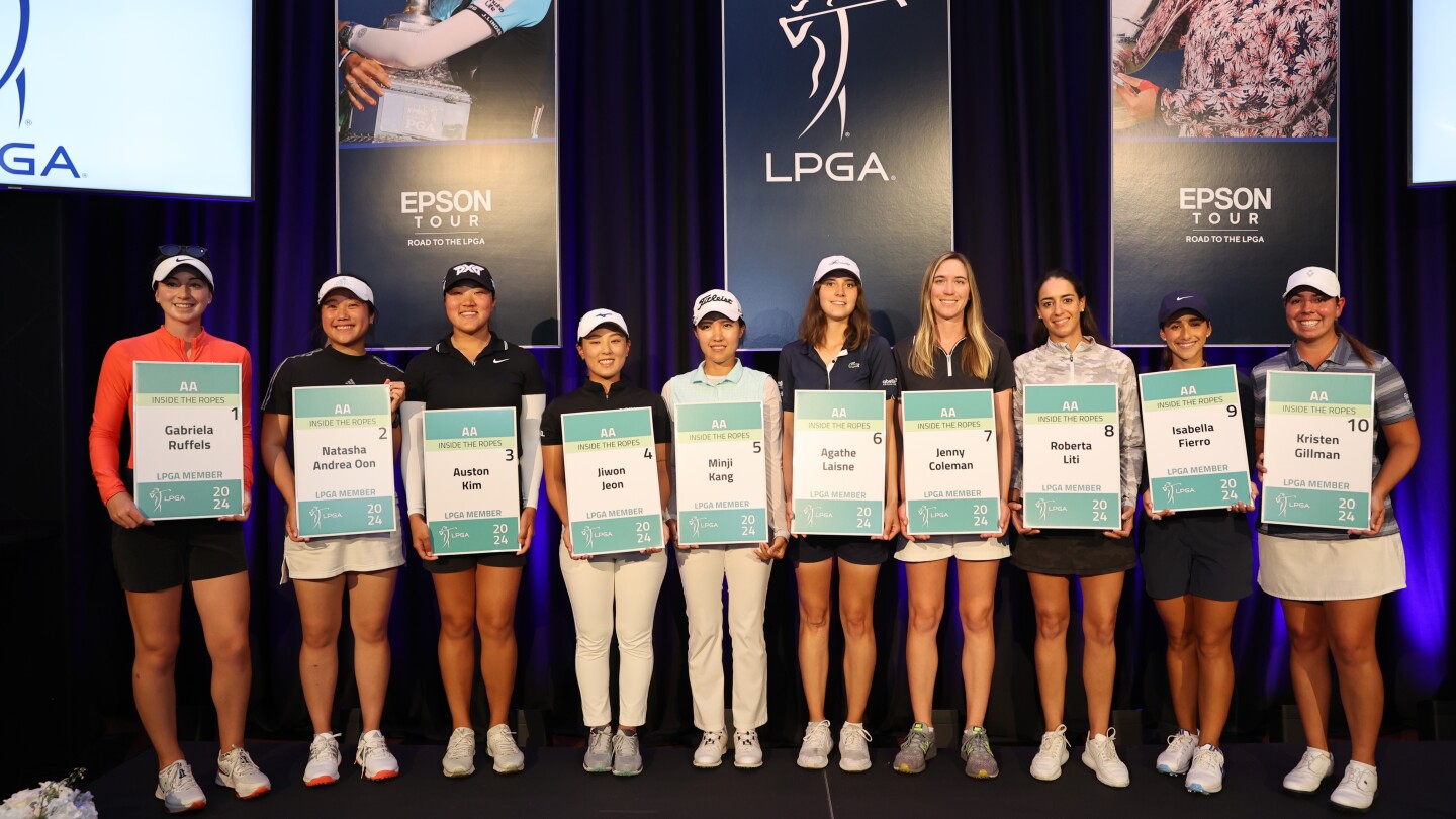 10 players who earned LPGA cards at Epson Tour finale