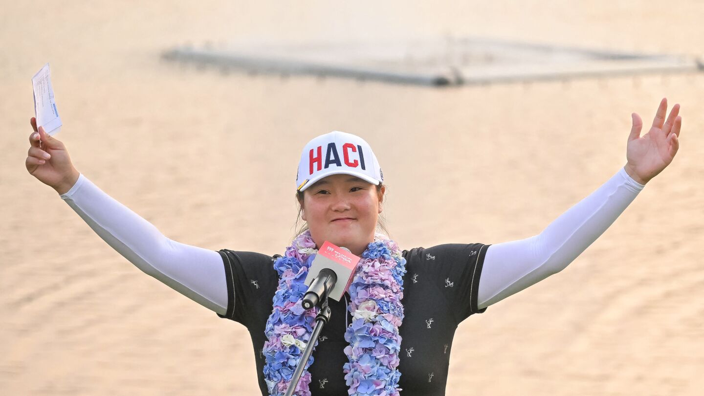 How Hall of Famer, tennis player inspired Yin to first LPGA title