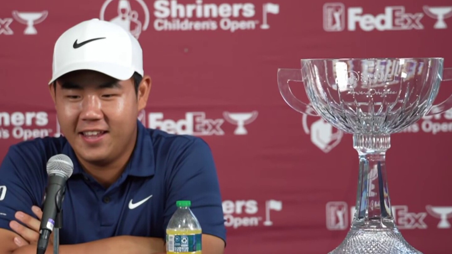 Tom Kim’s Shriners Children’s Open win is ‘for the team’