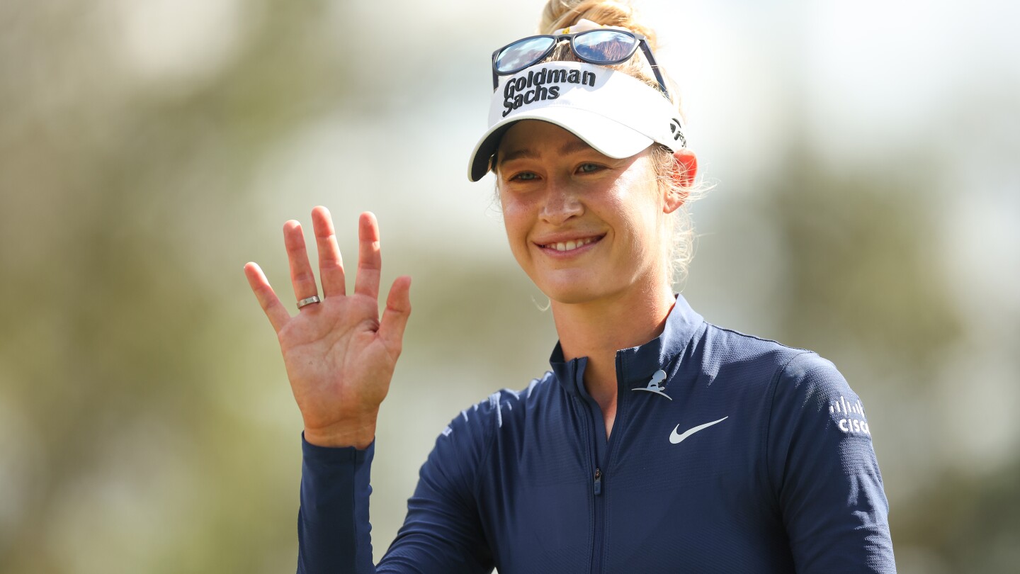 N. Korda finally makes second ace, can celebrate in style with dad