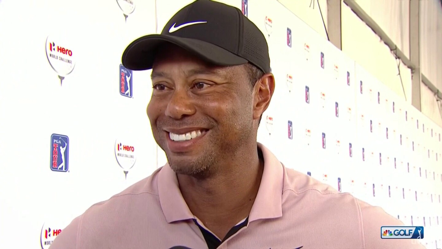 Tiger Woods: First round at Hero World Challenge ‘went sideways at the end’