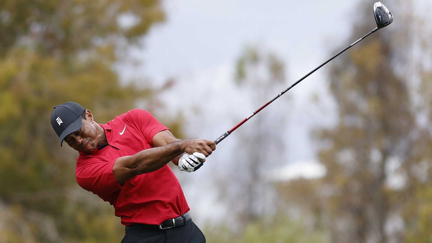 A look at Tiger’s swing from different angles as he turns 48