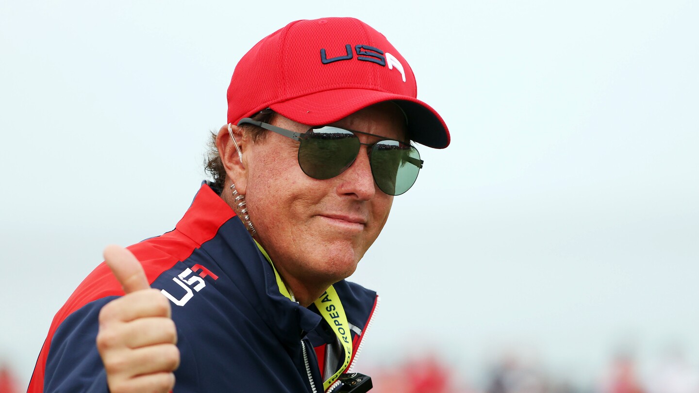 Phil says he’s too divisive to be a Ryder Cup captain