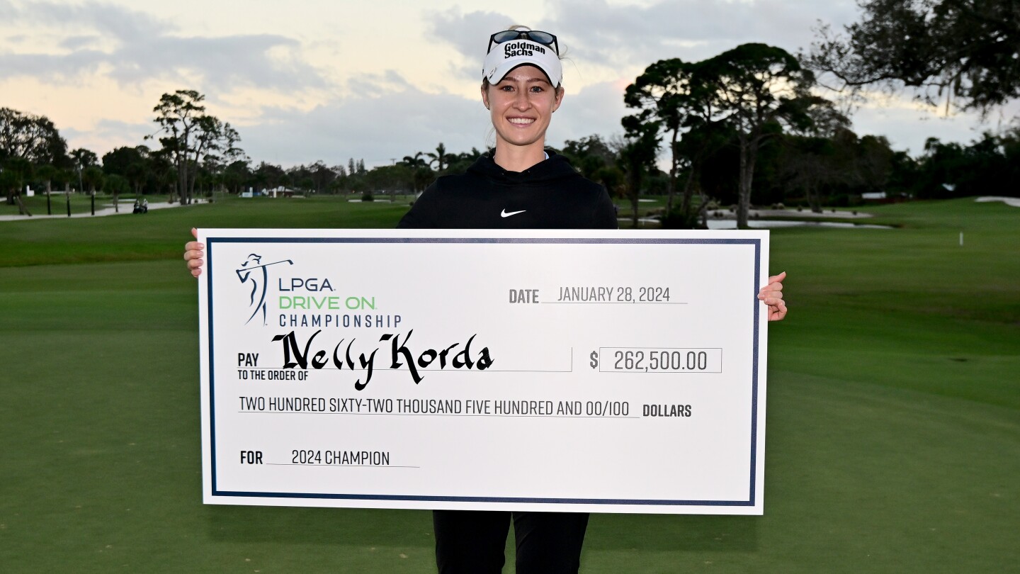 Prize-money payout: What Korda and Co. earned at LPGA Drive On