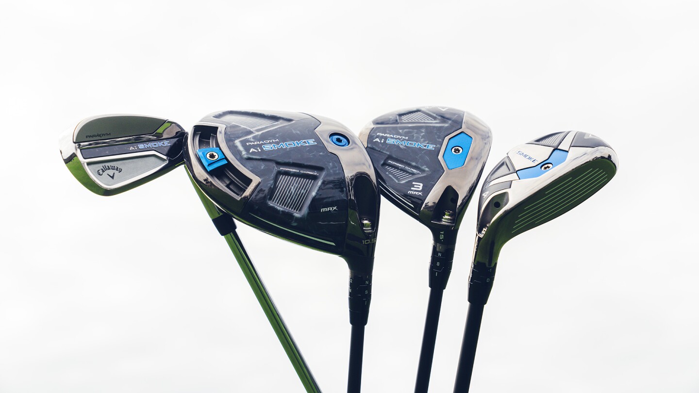 Callaway Golf announces new Paradym Ai Smoke family of woods and irons