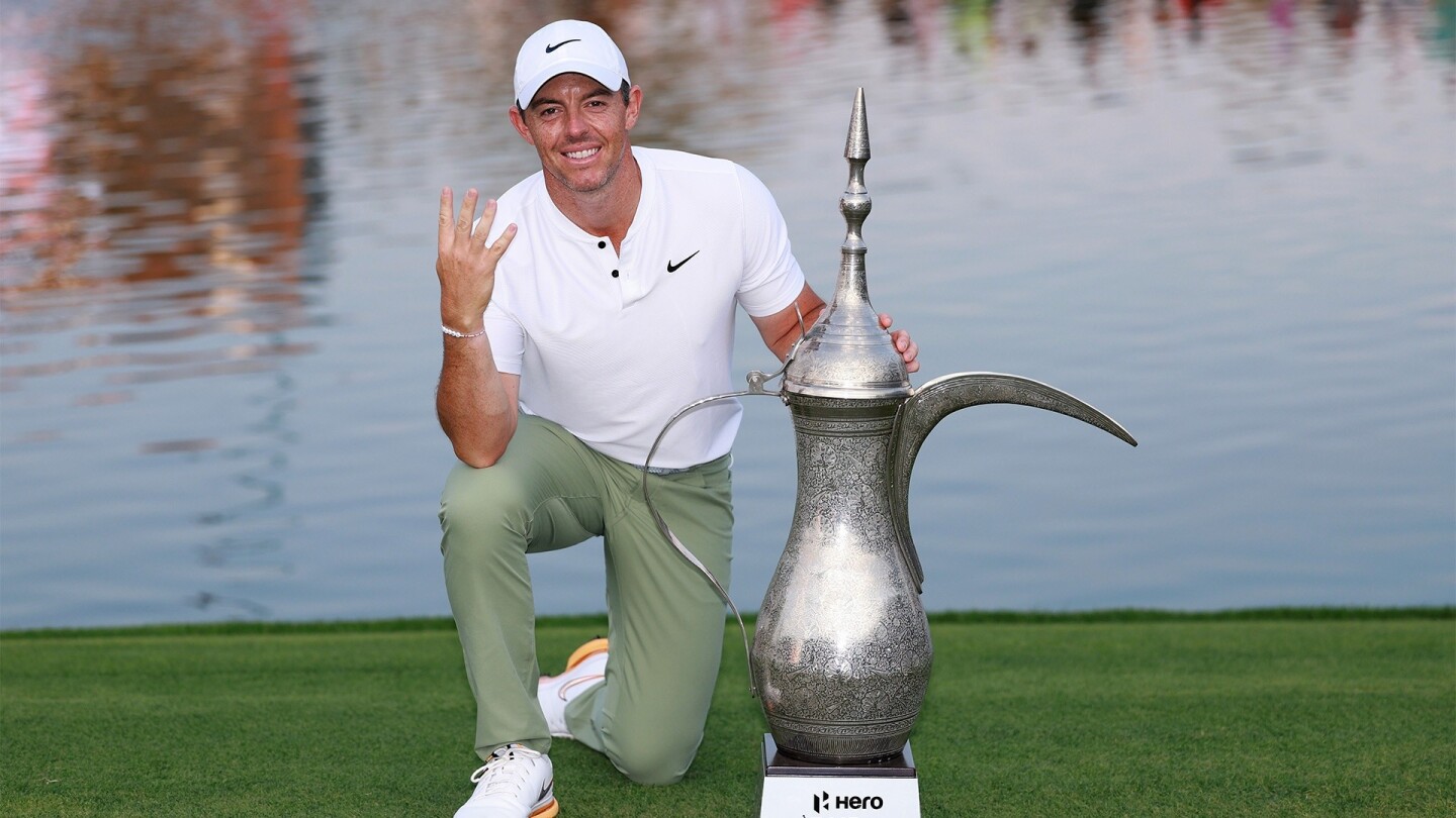 Rory McIlroy ‘plays his way’ to win the Hero Dubai Desert Classic