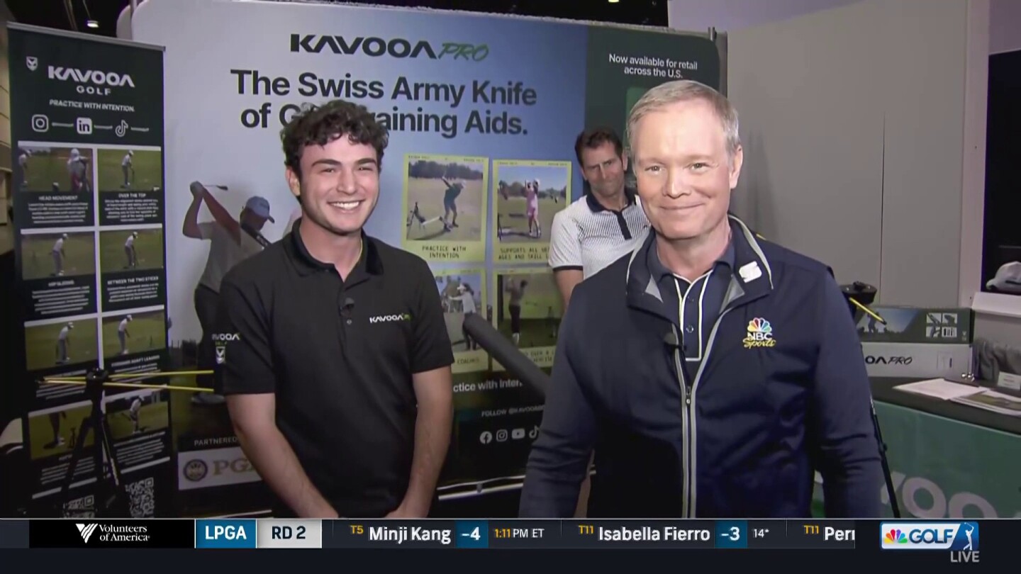 Kavooa is bringing stability to golf training with new equipment