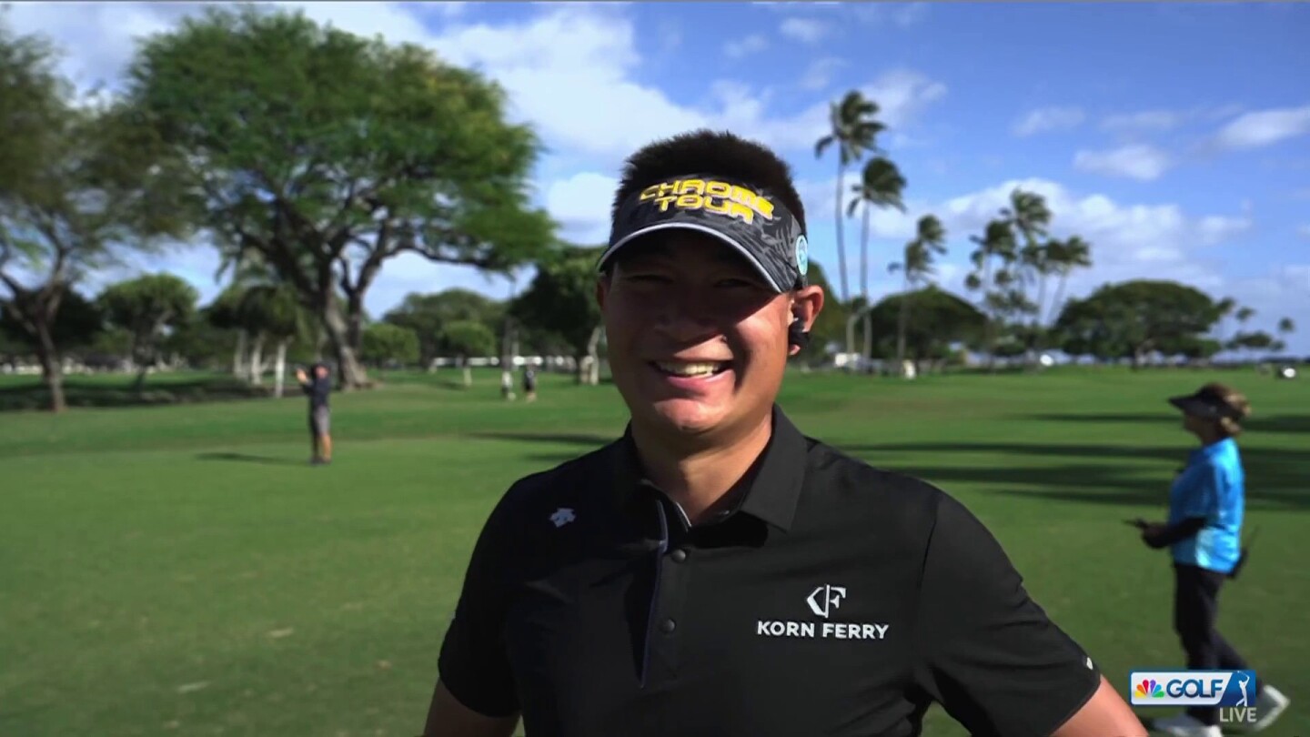 Carl Yuan is preaching patience in his second PGA Tour season