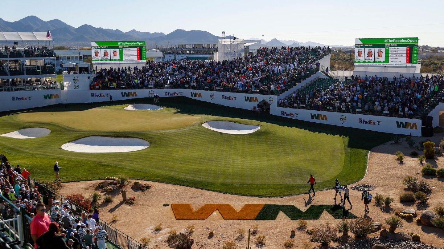 Tee times for Rounds 1 and 2 of the WM Phoenix Open