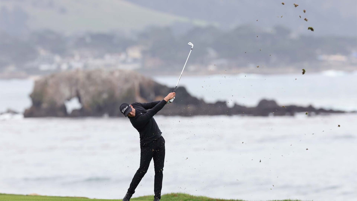 Pebble Beach weather will keep fans out off course on Sunday
