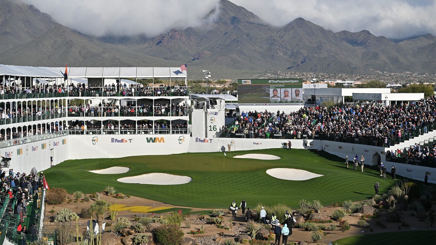 Highlights: Best moments from the 16th hole, 2024 WM Phoenix Open, Round 1