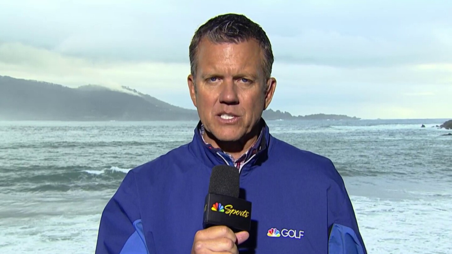 AT&T Pebble Beach Pro-Am getting hit with wet weather