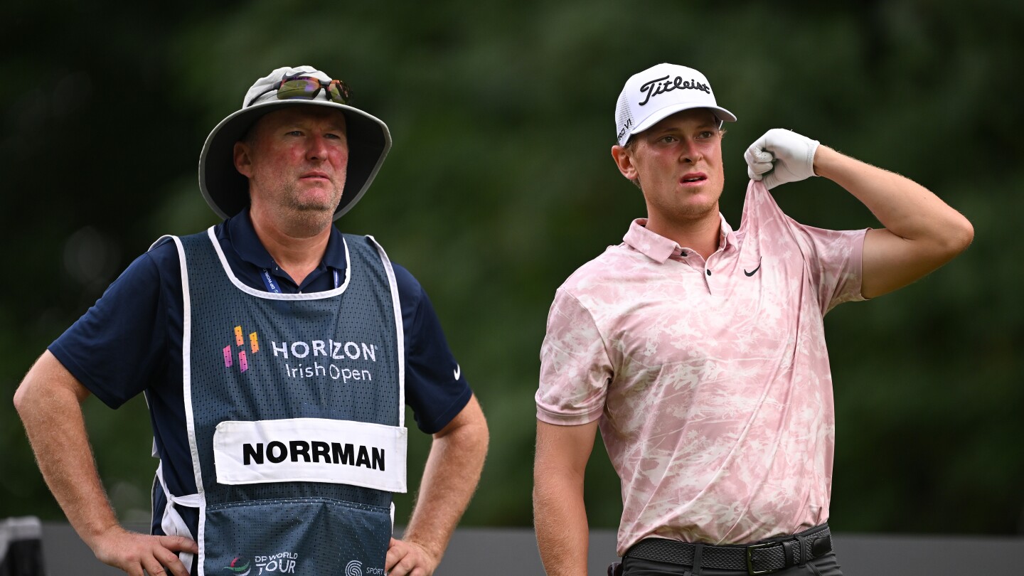 Norrman’s caddie wins 17th-hole caddie competition