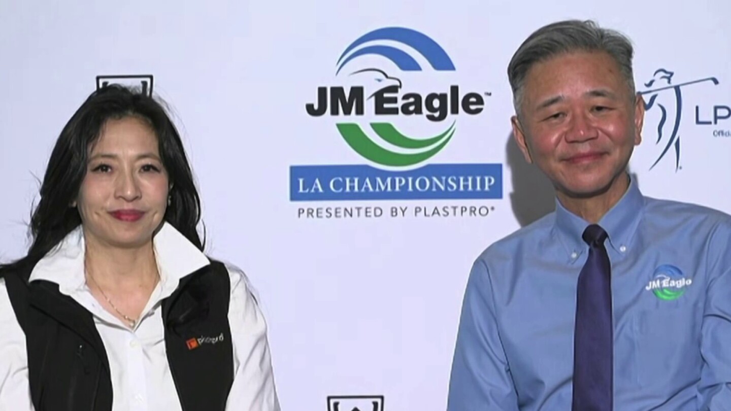 Walter and Shirley Wang excited to sponsor JM Eagle LA Championship