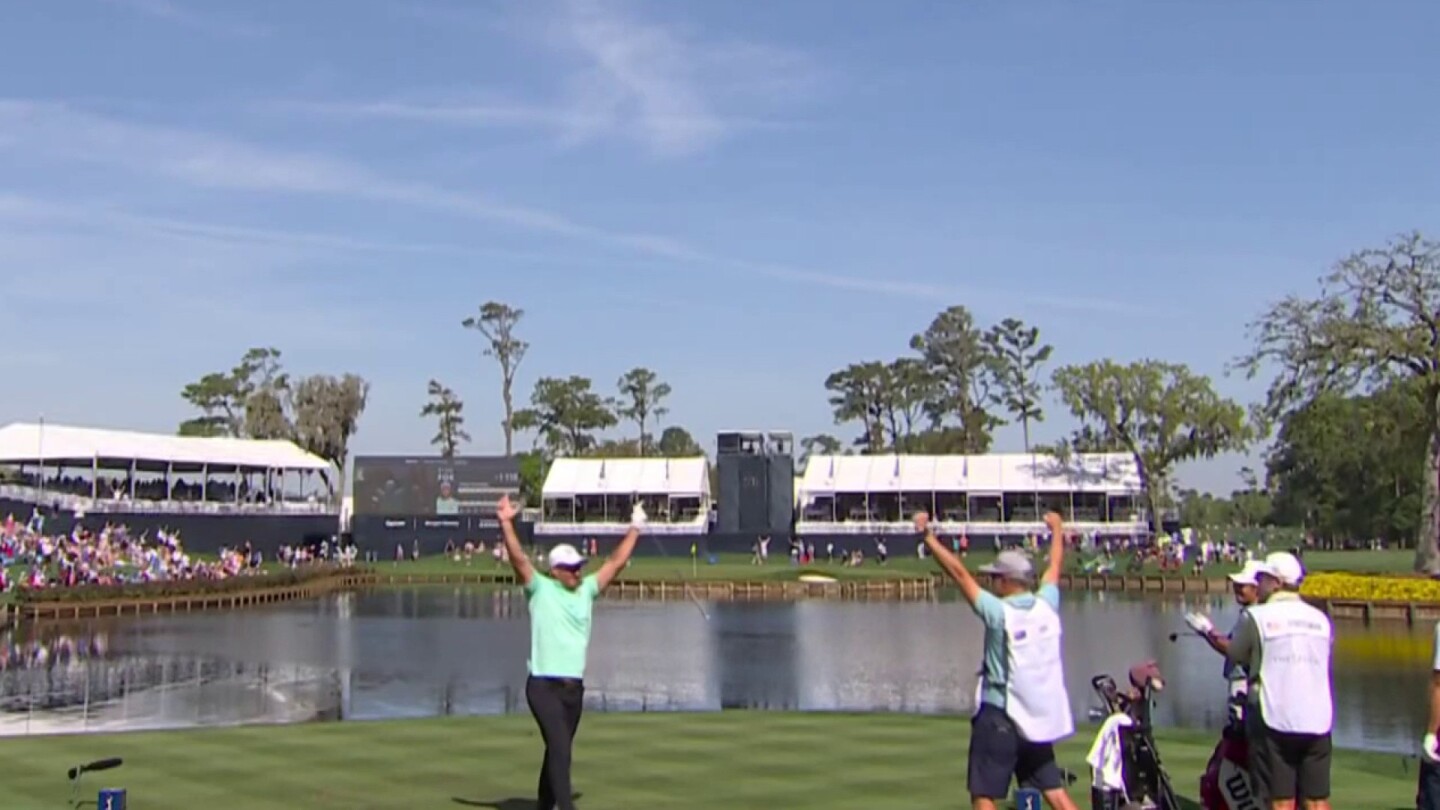 Ryan Fox sinks ace on 17th hole in first round at The Players Championship