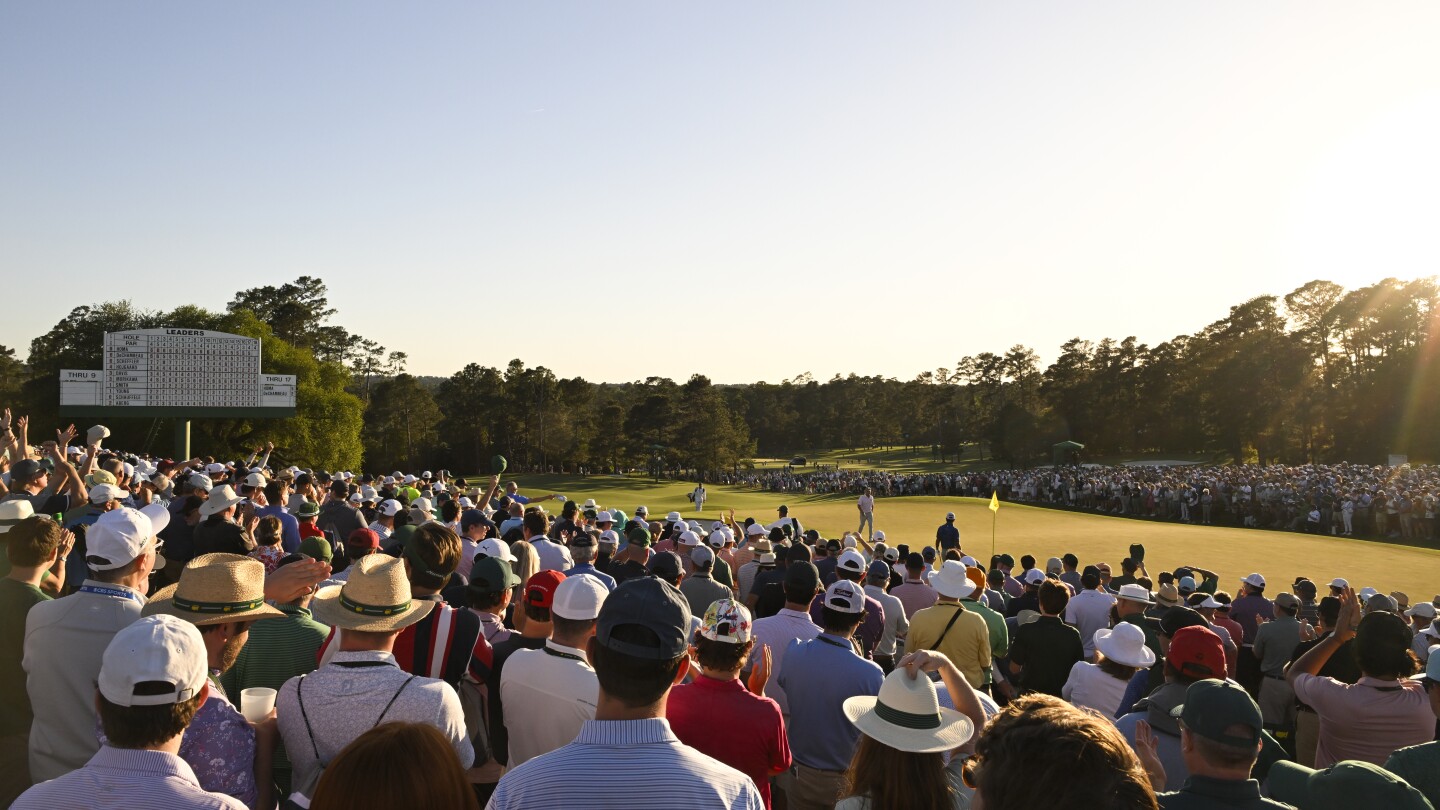 2024 Masters final-round tee times and pairings at Augusta National