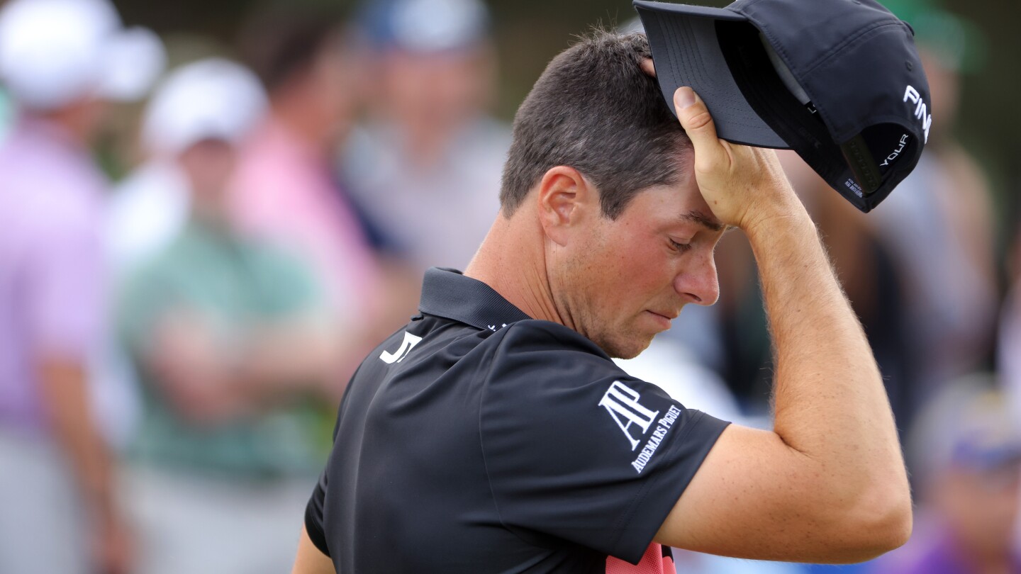 After shooting 81 to miss Masters cut, Viktor Hovland withdraws from RBC Heritage