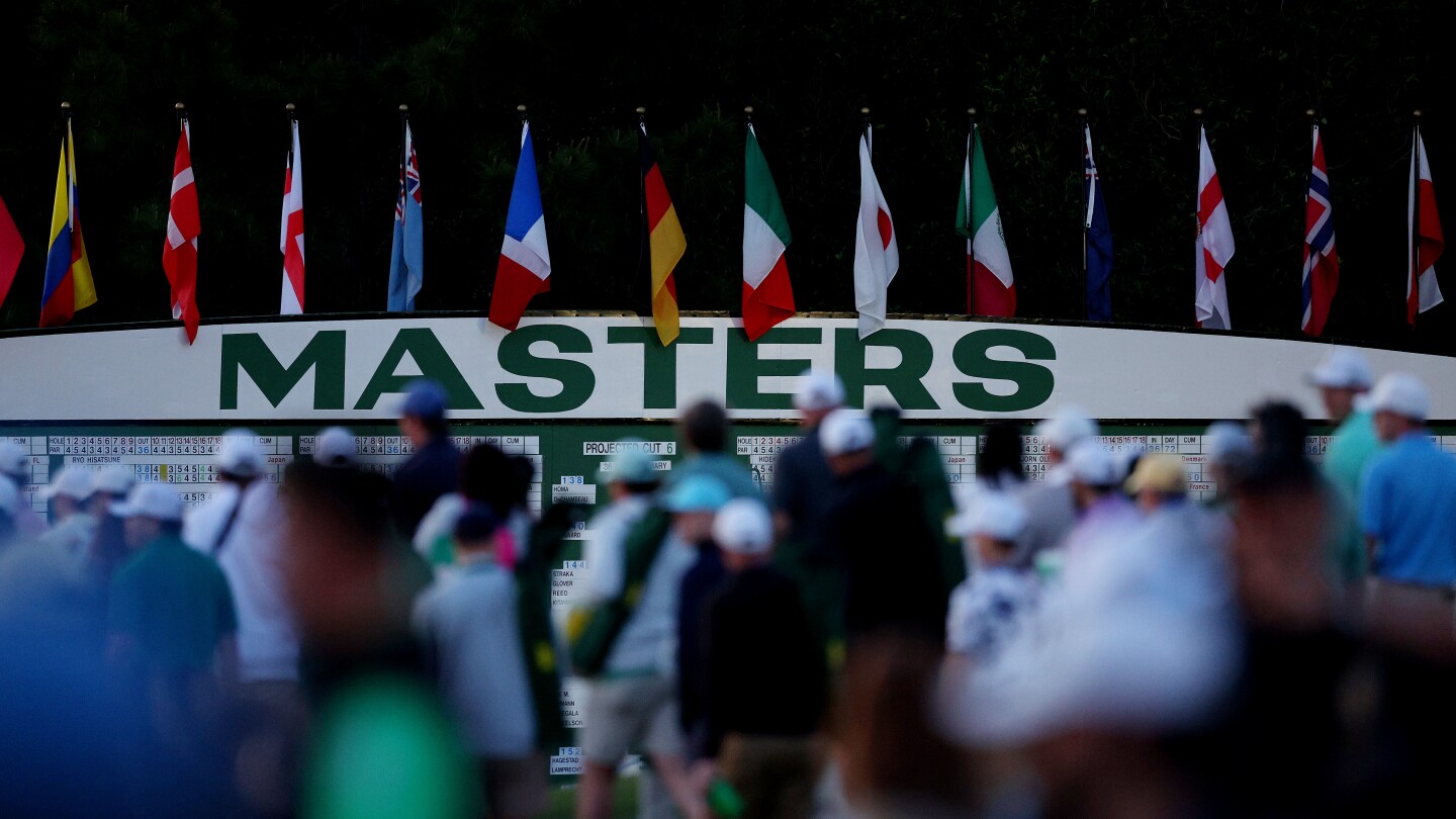 Masters 2024: Third-round tee times and pairings