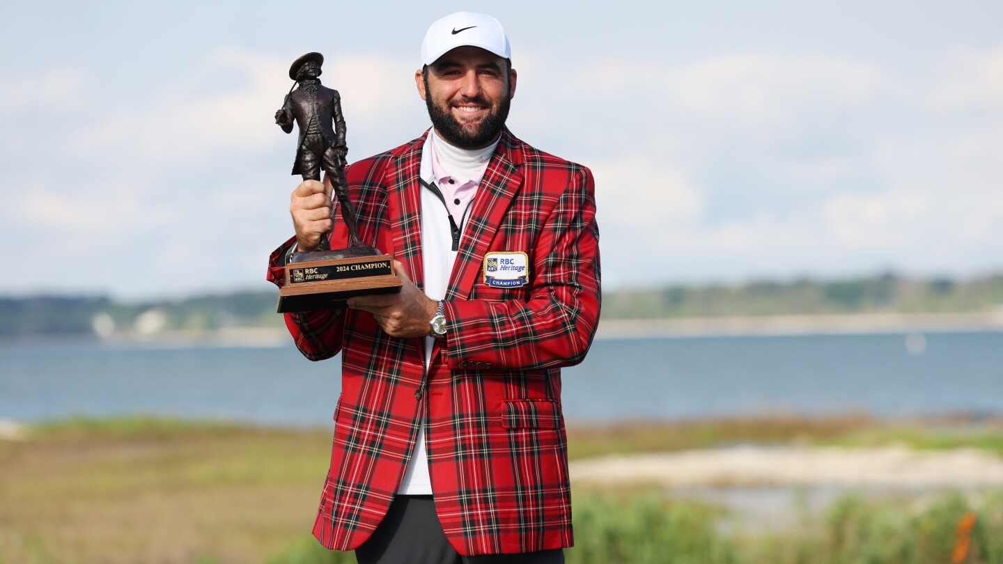 Scottie Scheffler closes out RBC Heritage, wins fourth event in last five starts