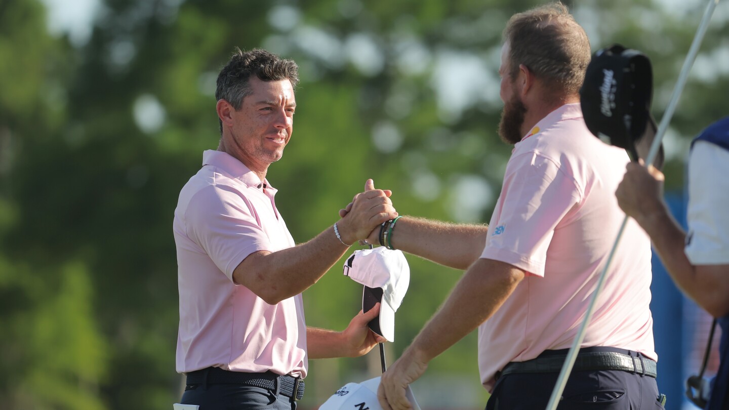 Rory McIlroy, Shane Lowry share Zurich lead, enjoying New Orleans