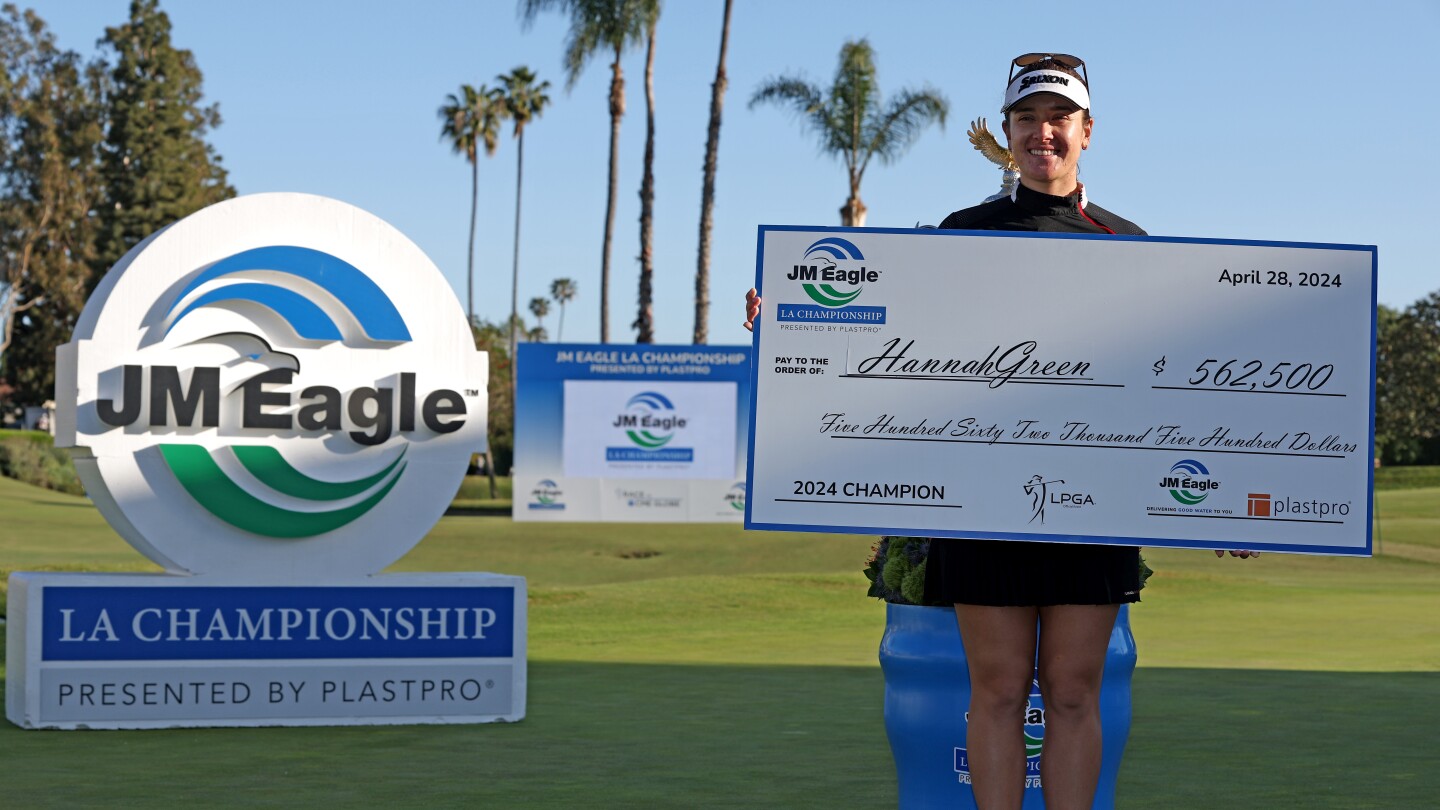 JM Eagle LA Championship 2024 prize money: What Hannah Green and Co. earned