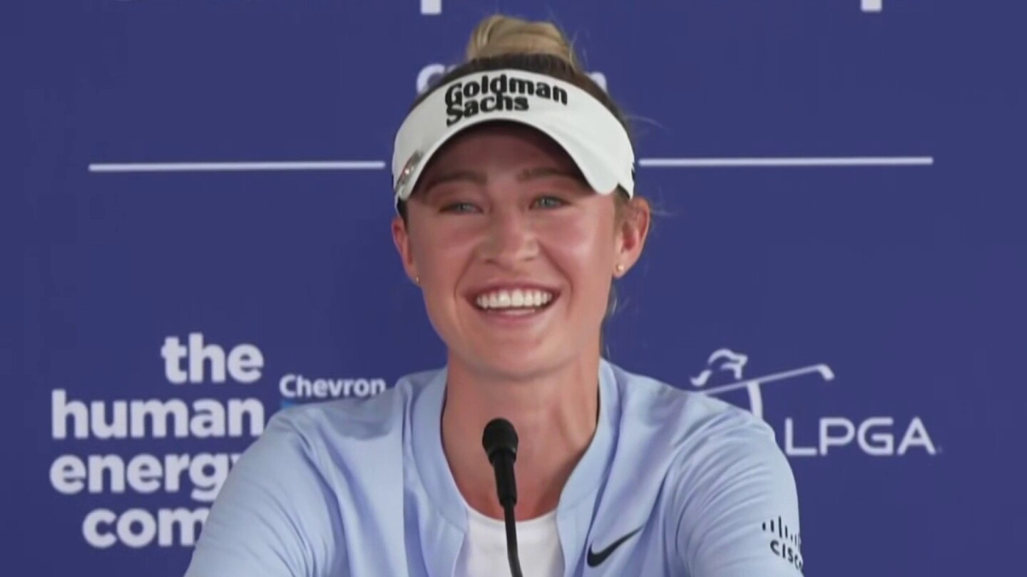 Nelly Korda ‘not getting ahead of herself’ before Chevron Championship